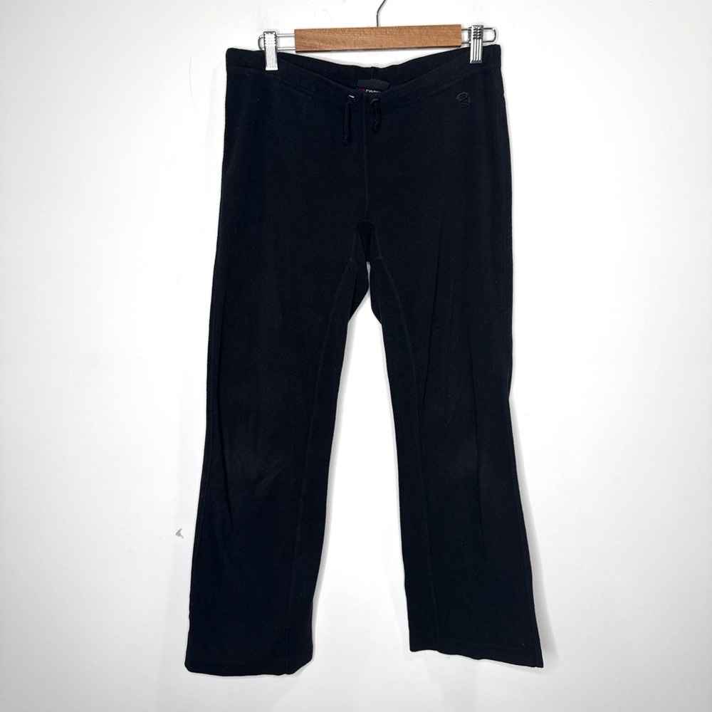 Y2K Mountain Hardwear Polartec Fleece Pant Low Pull On Drawstring Granola Gorp S
